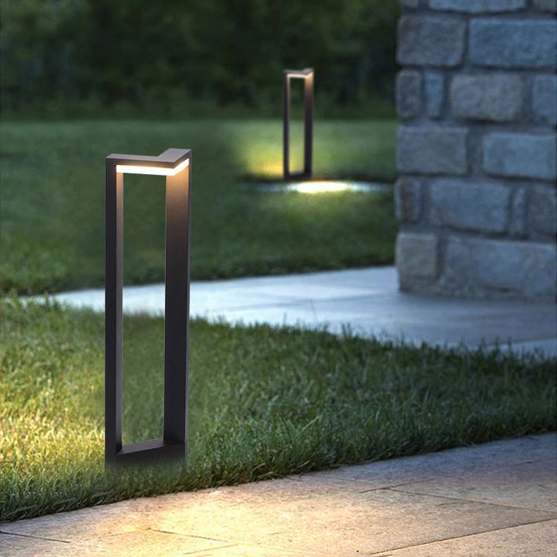 Outdoor Waterproof LED Lawn Light Villa Garden Courtyard Unique Creative Lawn Light 12W Engineering Landscape Light