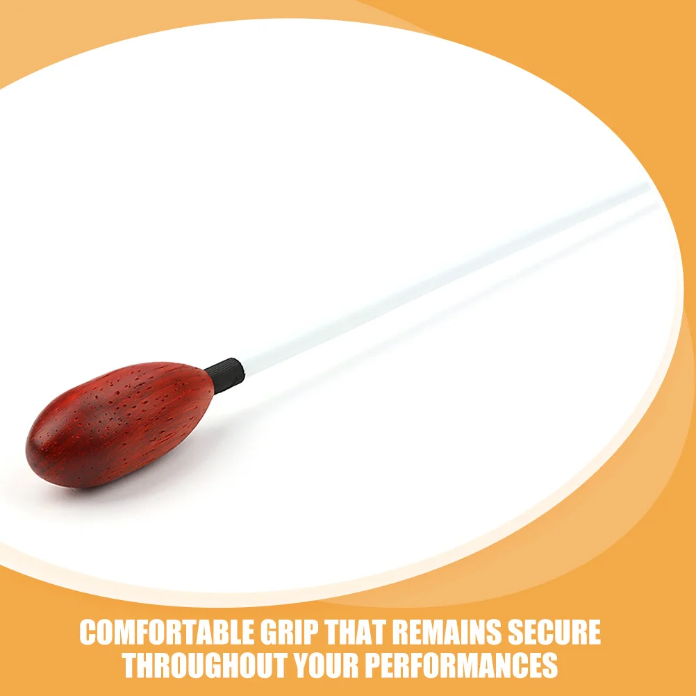 

Red Sandalwood Conducting Baton Durable Wood Baton For Orchestra Dance Sports Grip Musical Concert Rhythm