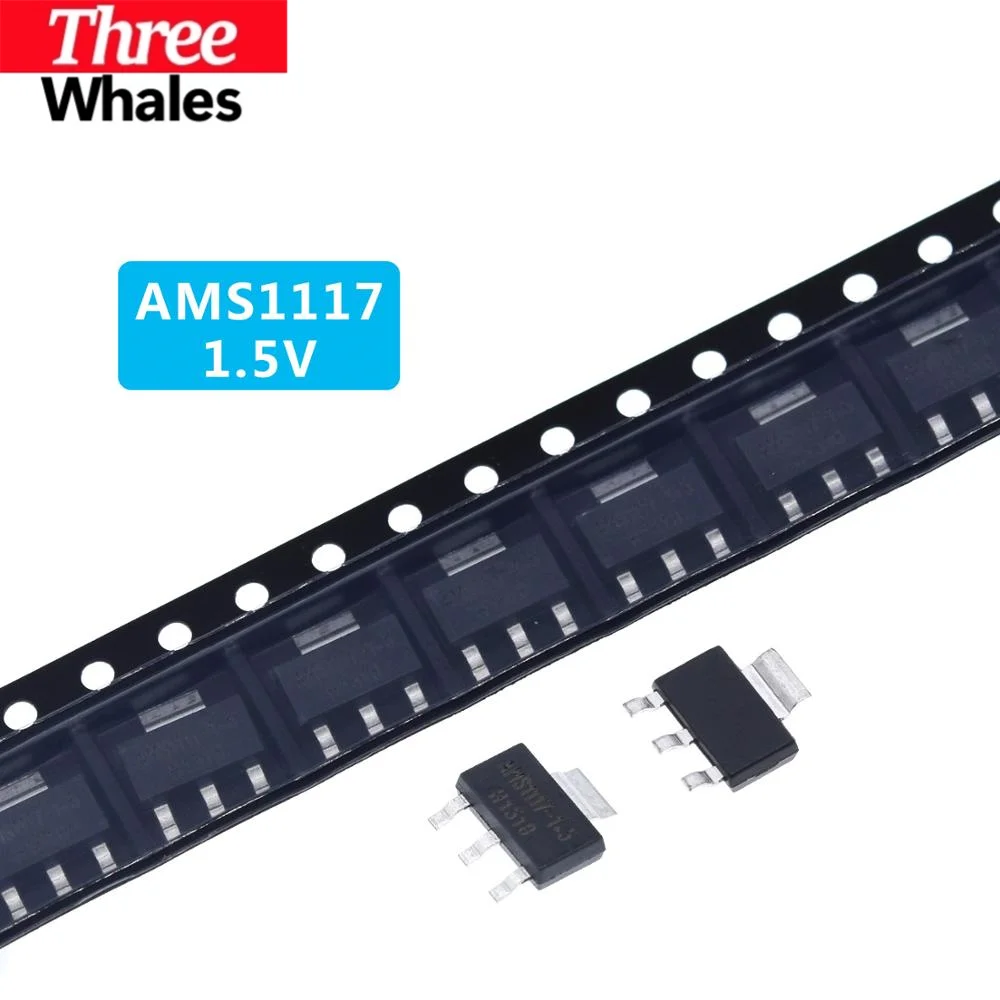 10PCS AMS1117 series AMS1117-ADJ AMS1117-1.8V AMS1117-1.2V AMS1117-5.0V AMS1117-2.5V AMS1117-3.3 AMS1117-5.0 Integrated circuit