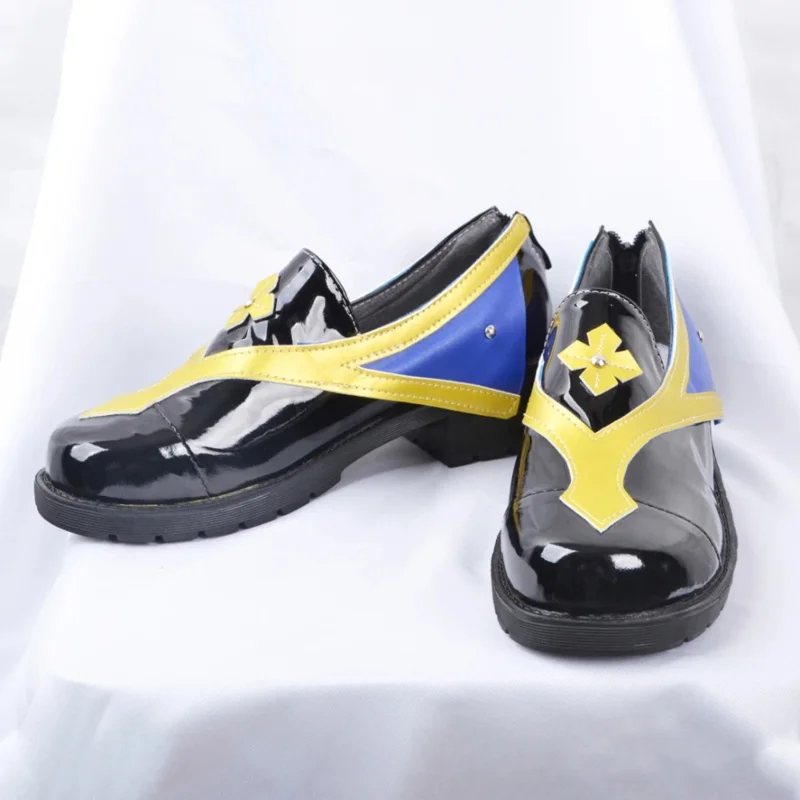 Spiel Cosplay Schuhe Spiel Kamisato Ayato Cosplay Schuhe Gens hin impact Party Eather Schuhe Pu Leder Stiefel für Männer