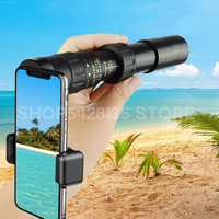 10-300x40 Telescope HD Portable Strong Binoculars Long Range Professional Monocular BAK4-Prisms For Hunting Camping