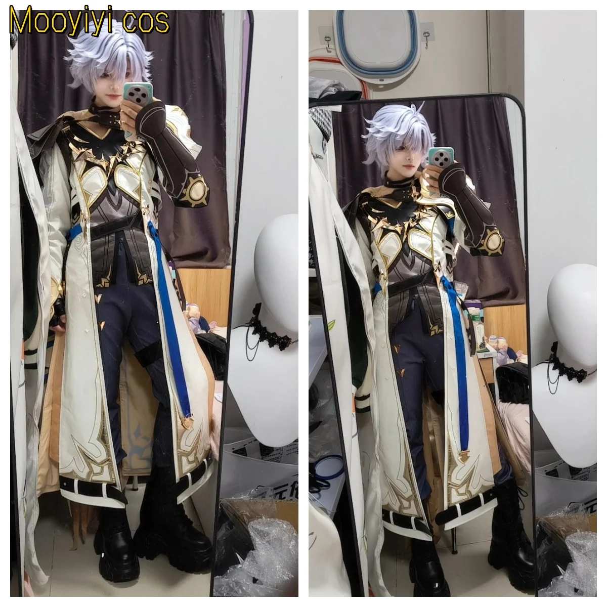 جديد Phainon تأثيري حلي هالوين عيد الميلاد لعب الأدوار حفلة المعرض الهزلي لعبة هونكاي ستار السكك الحديدية S-XXL قماش وسيم