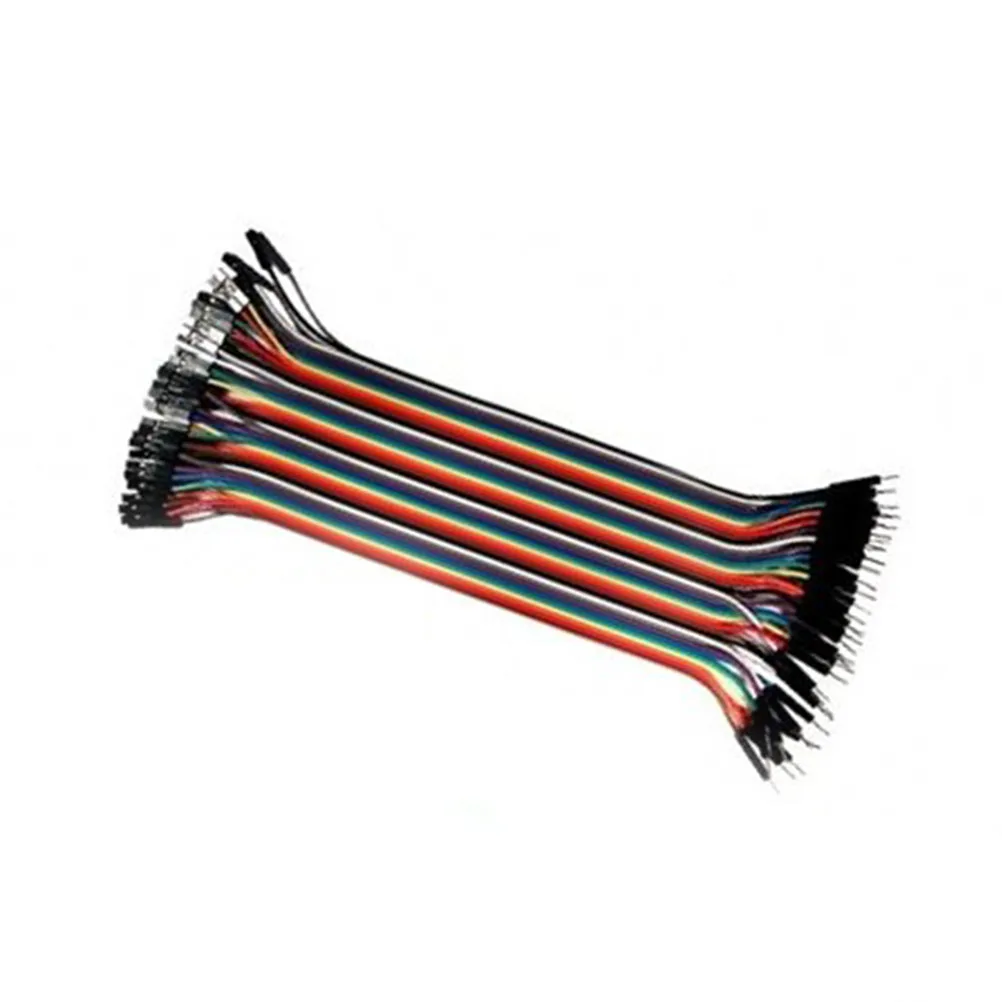 

1pcs 30Cm 40-Pin Male To Female Breadboard Jumper Wires High-Grade Copper Wire Separable Ribbon Cable For Electronics Amplifier