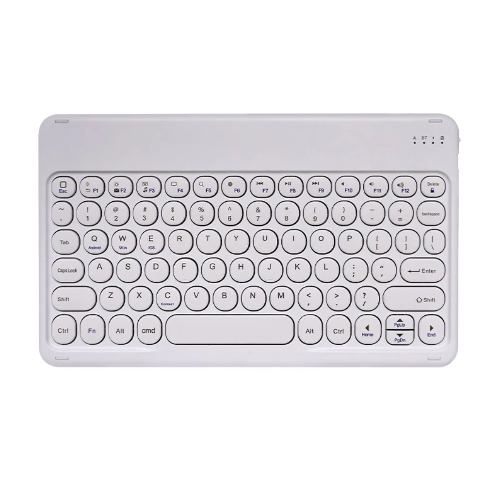 

Fashion 10 Inch Bluetooth Keyboard Mini Ultra Thin Wireless Keyboard Slim Design Portable Portable Keyboard Office