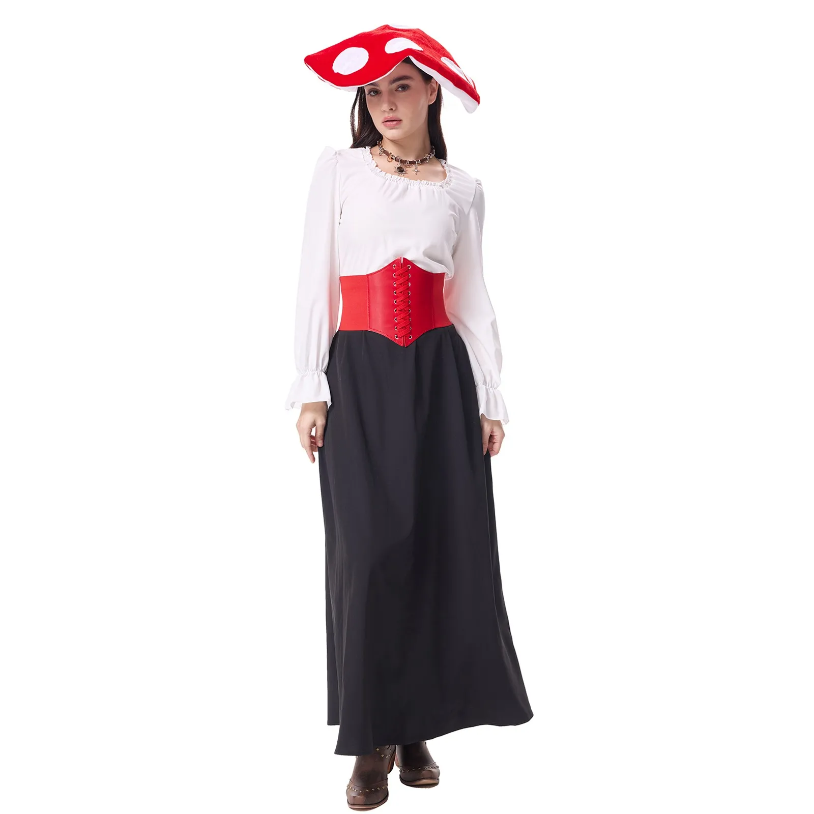 

Gothic Clothes Halloween Korean Harajuku Dress Sexy Streetwear Vintage Elegant Goth Dress High Waist Roupas Feminina