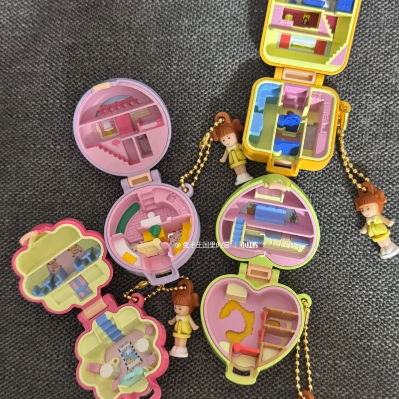 Nuovo Bandai originale Polly Pocket Gashapon 2.0 scatola cieca fascino carino action figure mini modello decorare giocattolo da tavolo regalo di compleanno