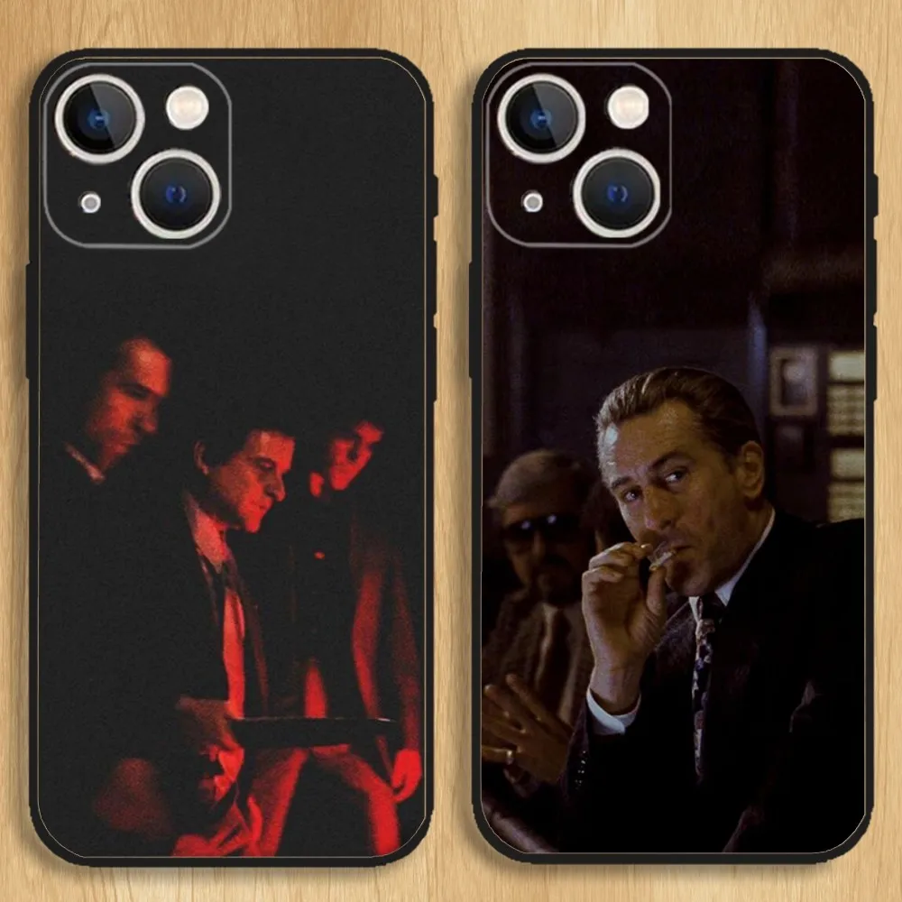 Movie Goodfellas Phone Case For iPhone15,14,13,12,11,Pro,Max,Plus,Mini,X,XS,XR,8,7,6,S,Plus,SE Soft Black Case