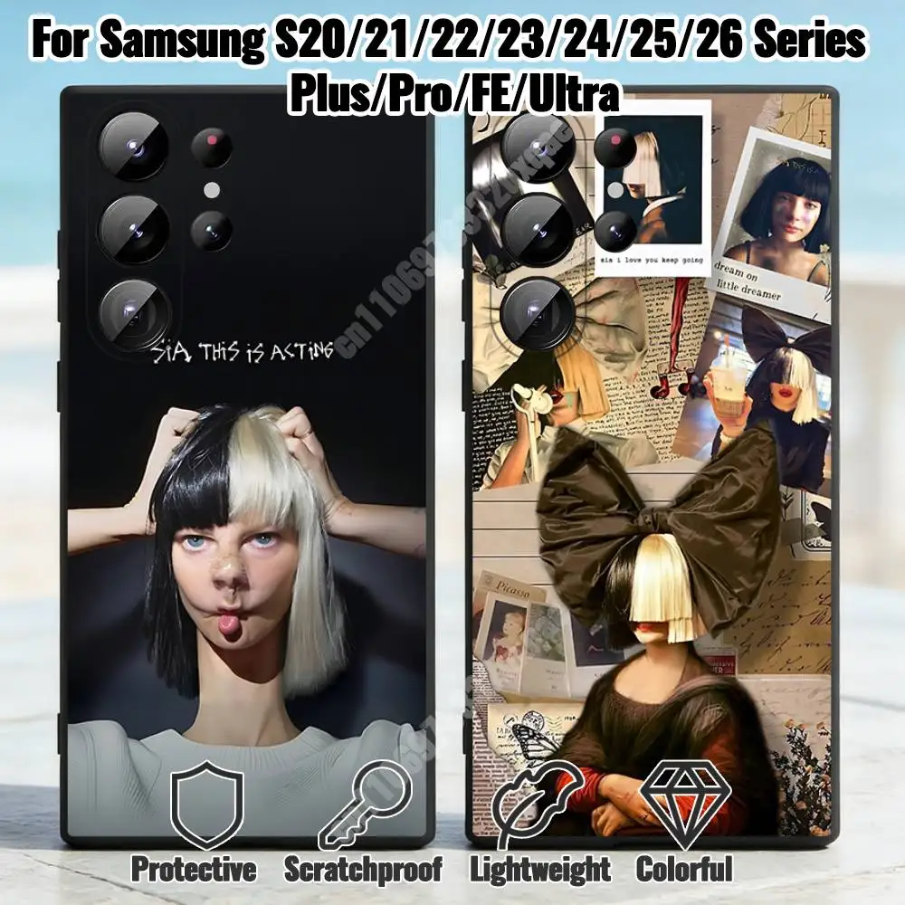 

Sia F-Furler-S This is Acting Phone Case for Samsung Galaxy S30 26 25 Ultra Plus S24 23 22 FE Lite S21 20 TPU Cover