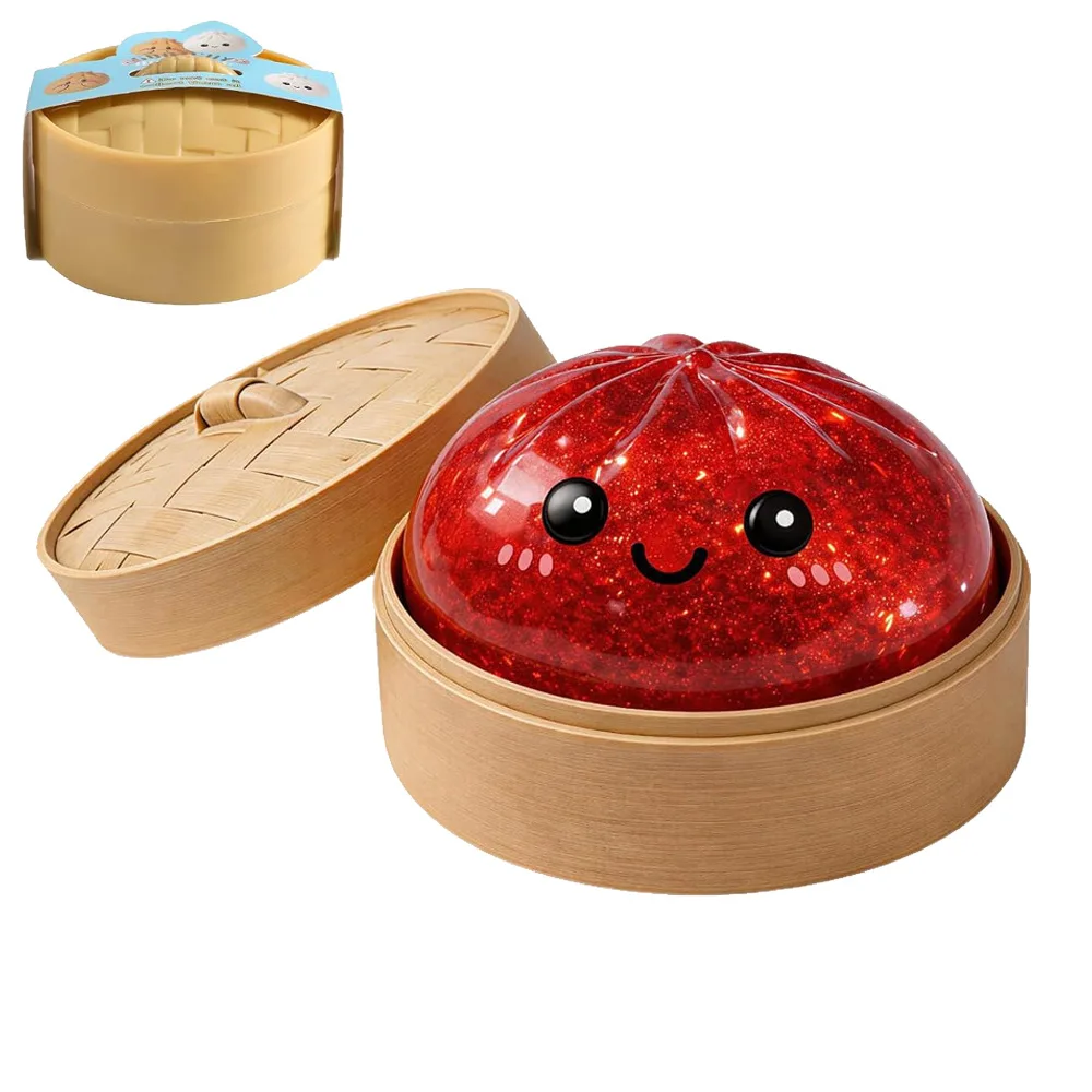 Hot Glitter Dumpling Simulatie Flash Dumpling Drukbal Langzaam rebound Zacht knijpen Decompressie Kantoordecoratie Verjaardagscadeaus