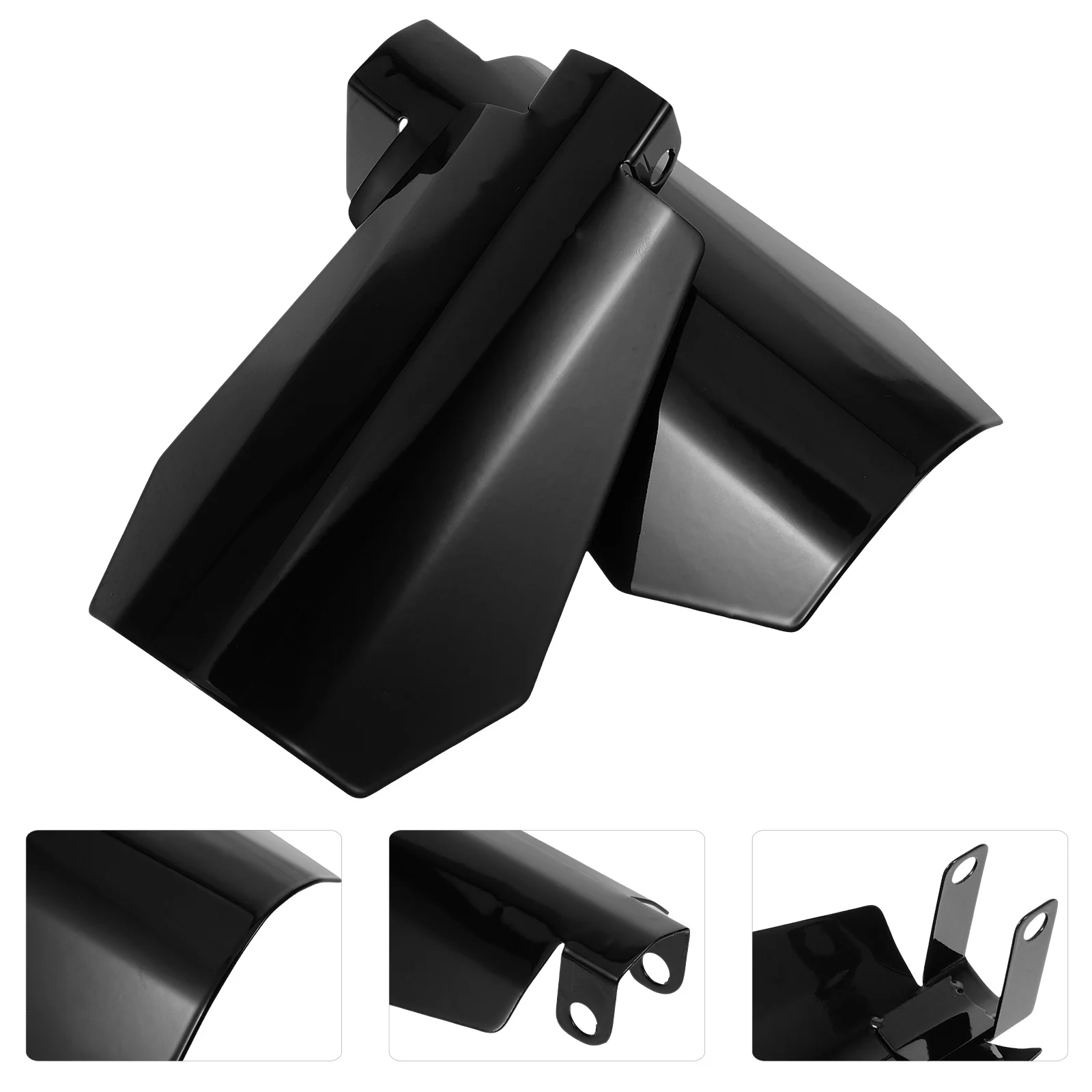 

1Pair Motorcycle Handguard Stainless Steel Handlebar Guard for Motorbike Windproof Protective Cover Universal Fit with Enhanced