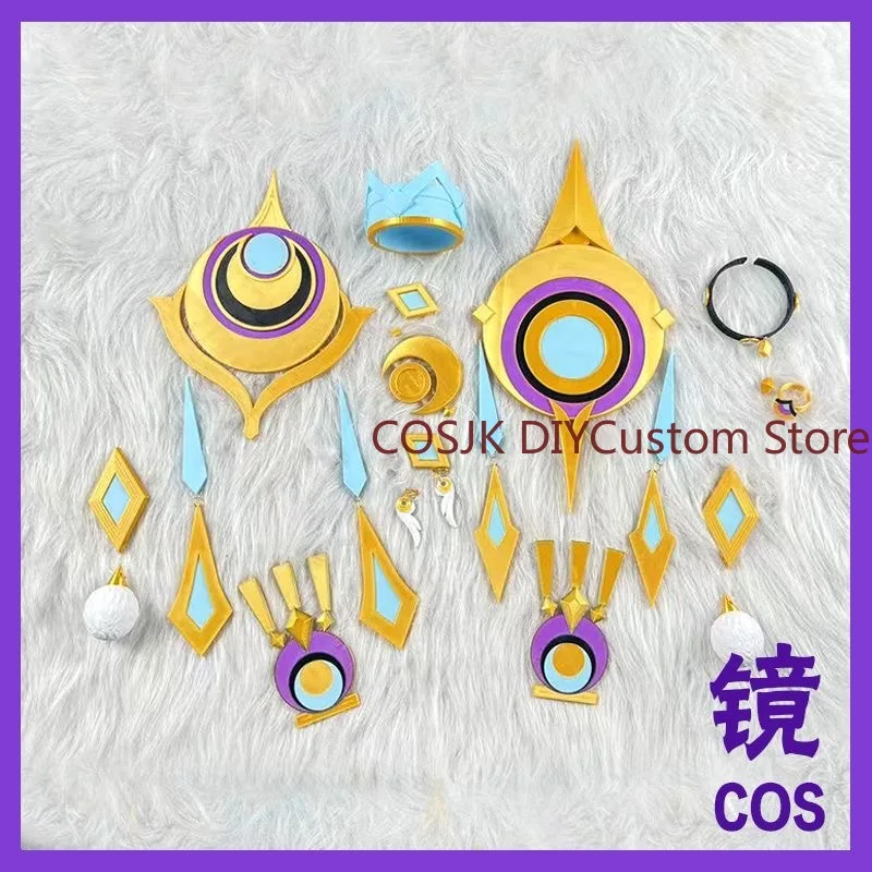 Game Genshin Impact Lauma Cosplay Cartoon Prop Corner Horn Character Restoration Collection Halloween Hair Accessories 23cm view 3