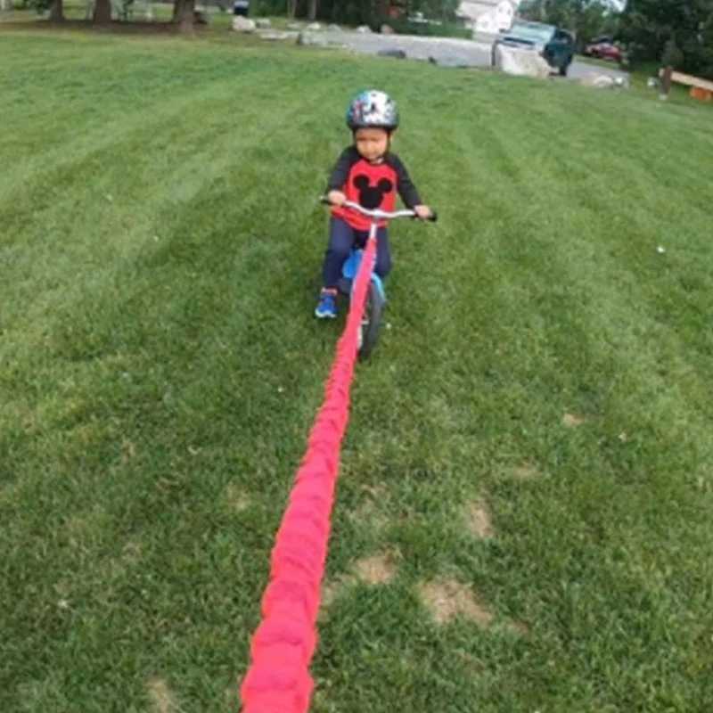 

AU-Kids Bike Tow Rope, Bike Attachment For Kids, Bike Bungee Tow Rope, Bike Stretch Pull Strap