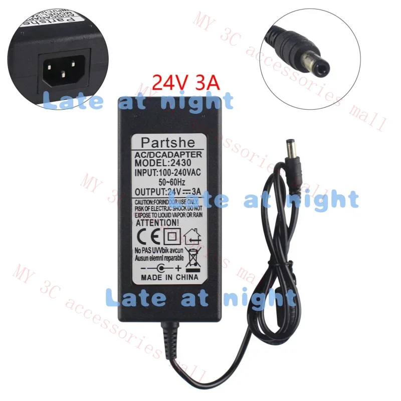 24V Adapter for Datamax O 'Neil E-Class Mark III Thermal Printer Power Supply