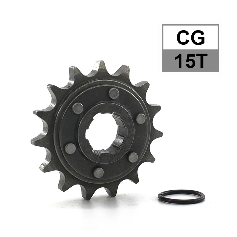 1Pcs 20CrMnTi 428 14T 15T 16T 17T Tooth Fuel Saving Sprocket for CG125 CB125 CBT125 MCR125 WY125-A/C/R Dirt Pit Bike Motorcycle