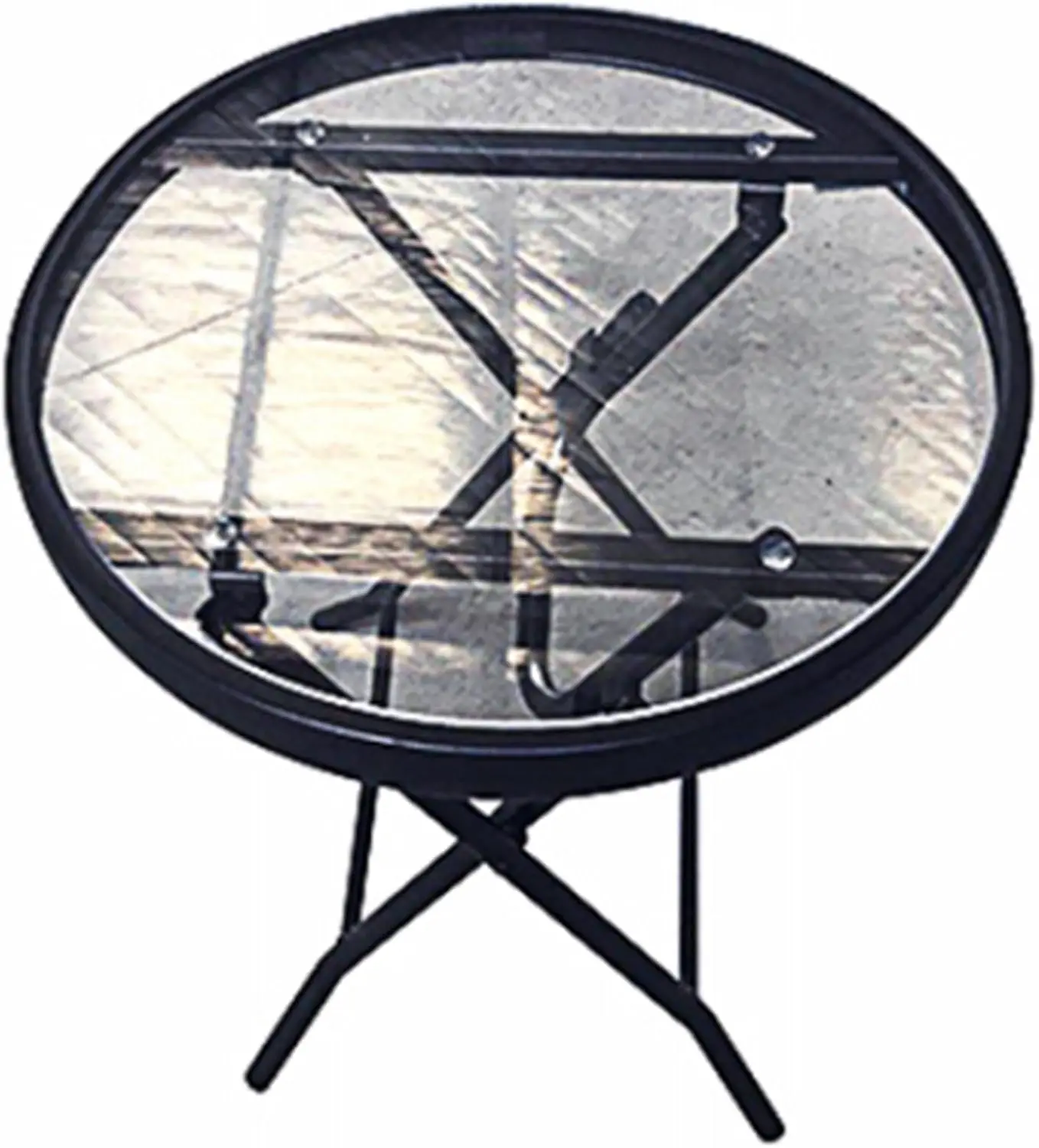 

Круглый стальной приставной столик 16 дюймов, дизайн «Марбель», прочный и современный для домашнего декора