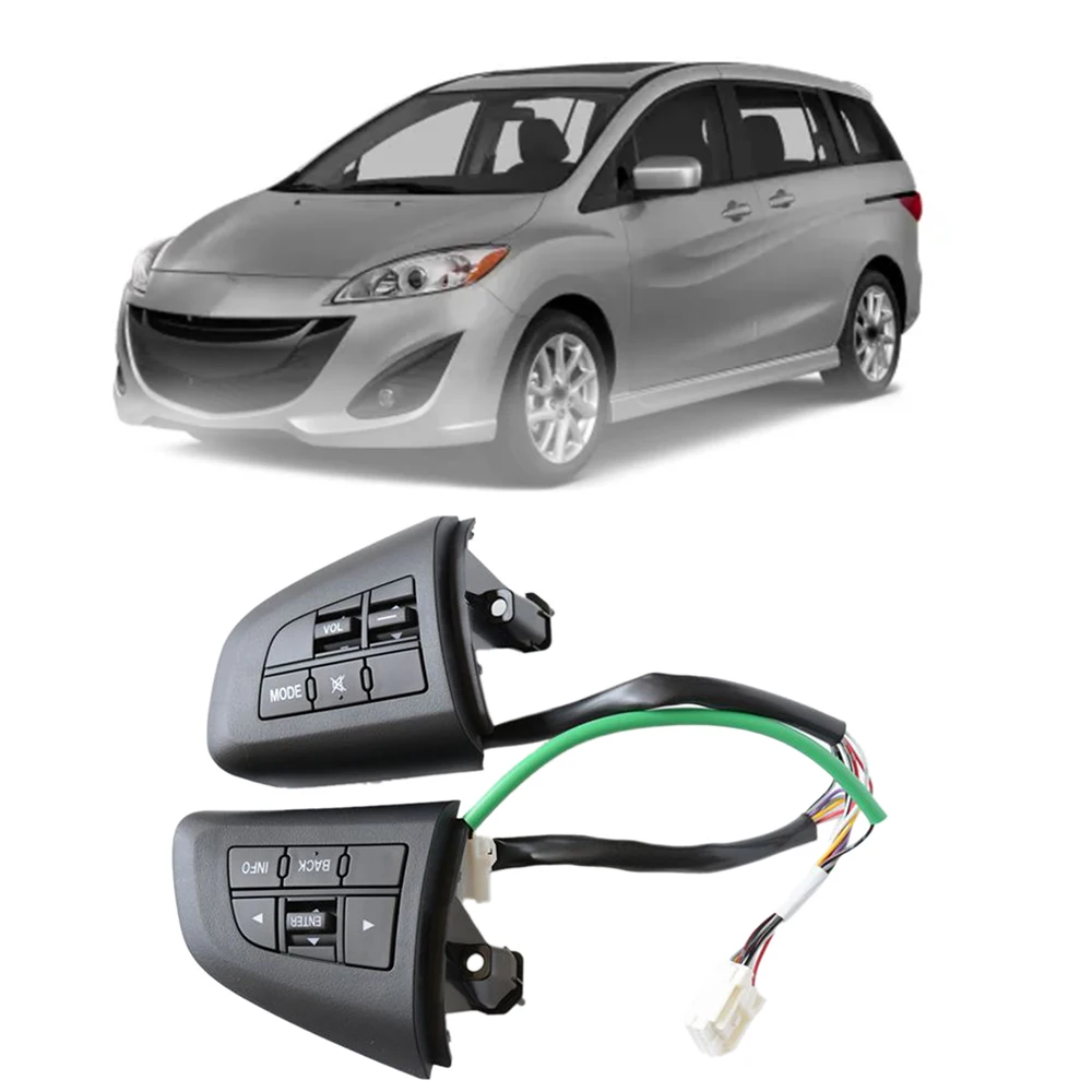 

L37A-для Mazda 5 2010-2022 кнопка управления рулевым колесом, автомобильный Стайлинг, аудиоуправление