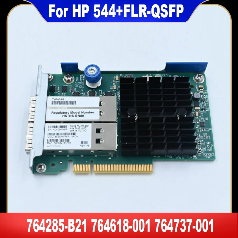 New Original 764285-B21 764618-001 764737-001 HSTNS-BN80 For HP G8 G9 Gen8 Gen9 544+FLR-QSFP High Quality 100% Tested