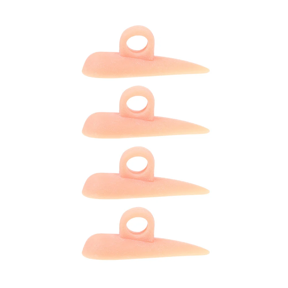 

4 шт., корректор для большого пальца стопы, молоток для вальгусной деформации стопы, разделитель пальцев, маленький защитный выпрямитель для пальцев ног, инструмент для ухода за ногами