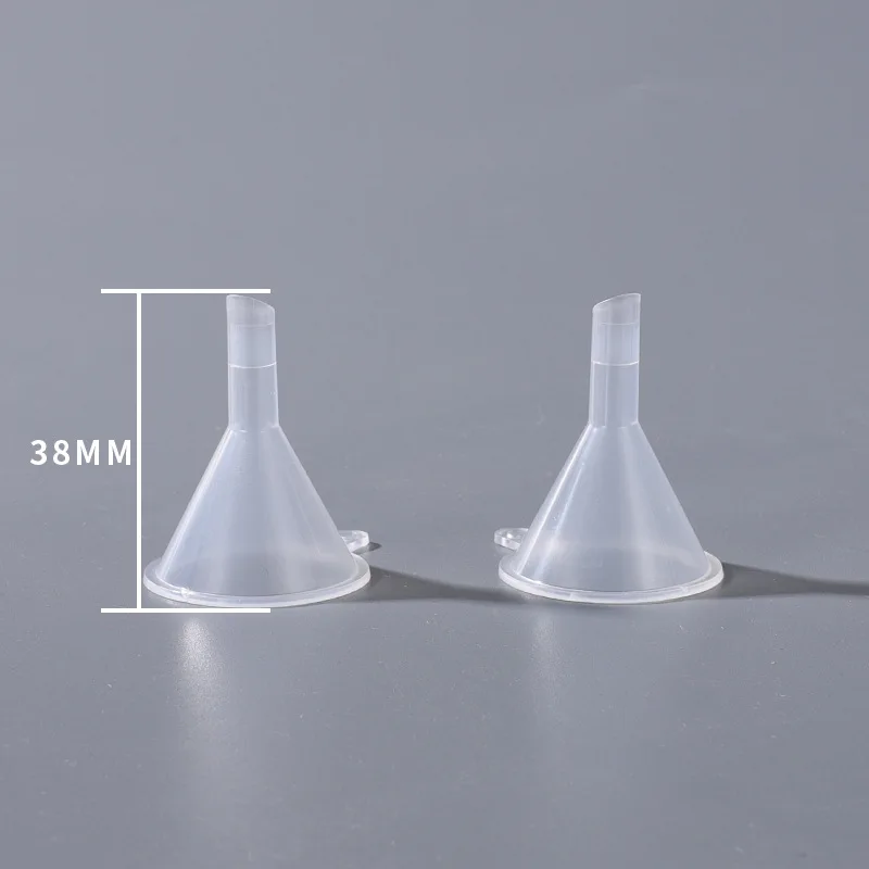 5Pcs Mini Funnels Sets Small Clear Plastic Funnels and 5pcs Plastic Disposable Dropper Pipettes ,1pcs Bottle Opener for Perfume