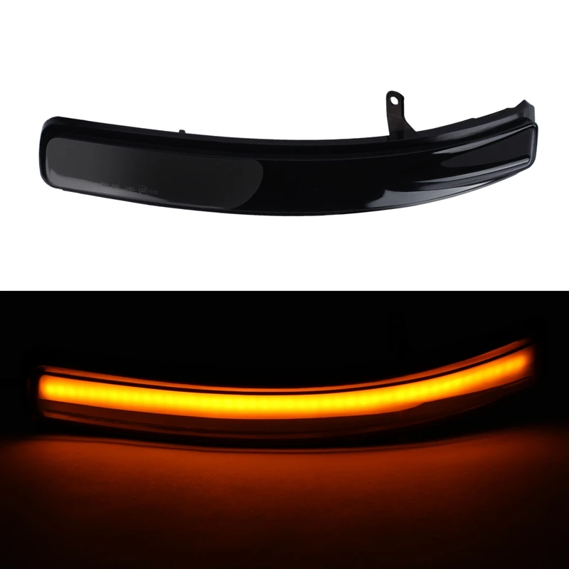 For Ford Explorer 2011-2019 Car Dynamic LED Turn Signal Light Rearview Mirror Light Indicator