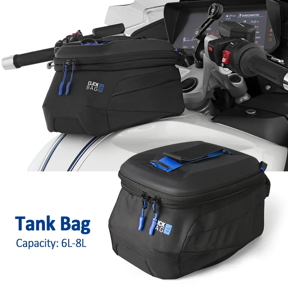 

For BMW R1300RT 2025 2026 Tank Bag Luggage Storage Bags 6L~8L R1300 RT R 1300 RT r1300rt Motorcycle Accessories Black