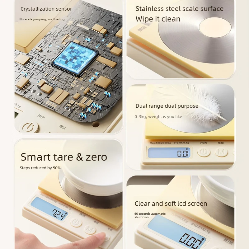 0.01g 3kg High Precision Digit - Portion Scale Digital 评论和价格