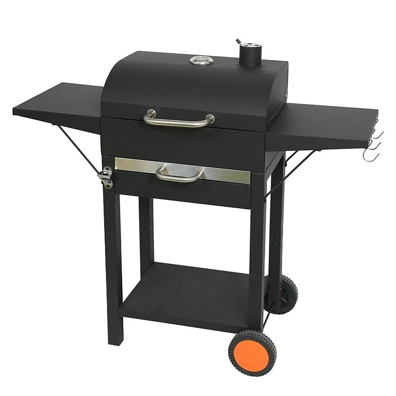 Large Villa Patio Barbecue Grill American Portable Charcoal Home Outdoor Large Barbecue Grill