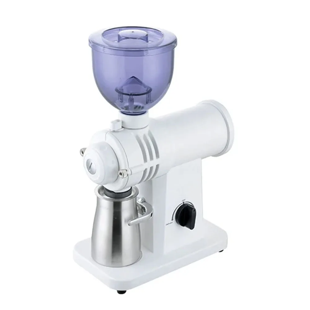 Electric Filter Coffee Grinder 200W Automatic Stainless Steel Ghost Teeth Yellow/White/Black Espresso Coffee Grinder