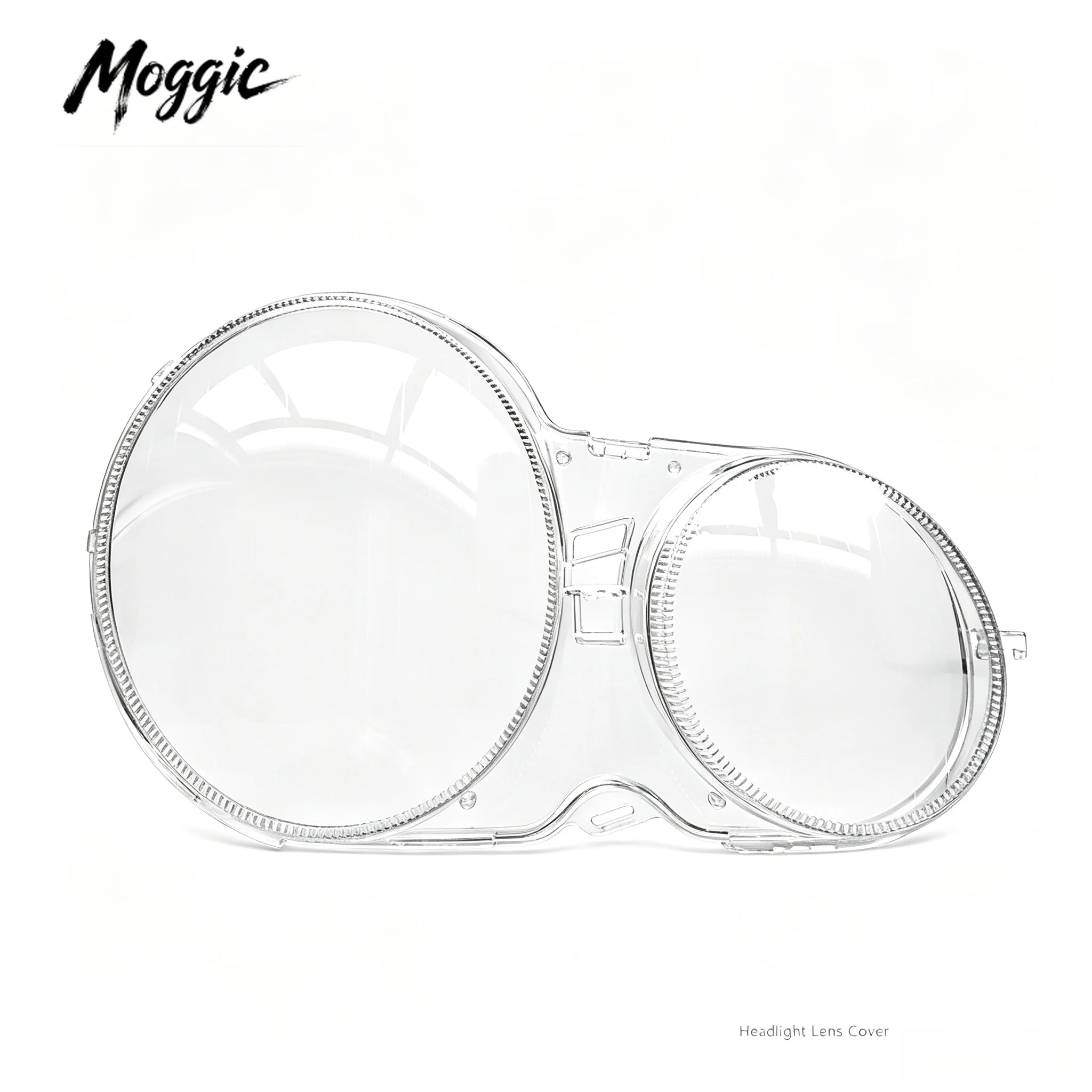 Moggic Headlight Lens Cover Compatible With Mercedes Benz E Class W210 1995 1996 1997 1998 1999 2000 2001 2002 2003 Sedan