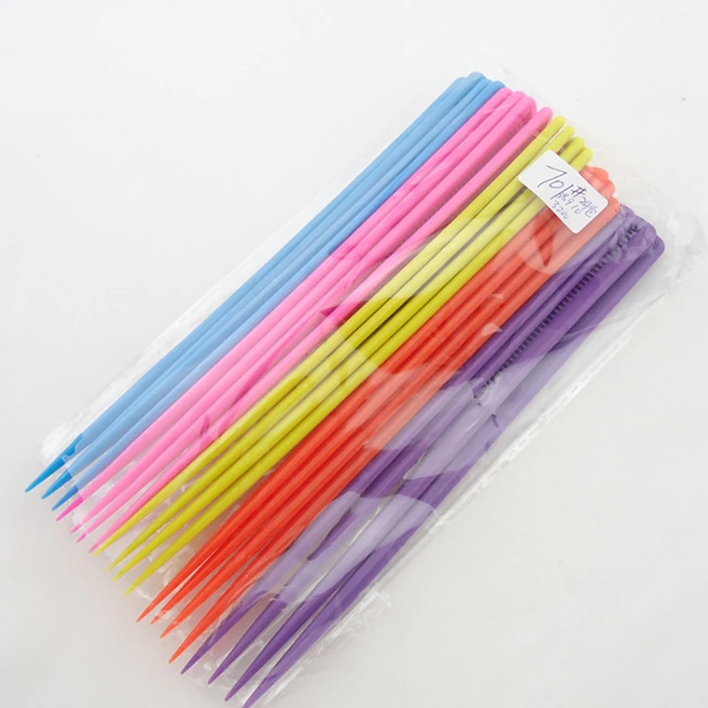 3ชิ้น/ล็อตเครื่องสำอางค์หางหวีผมหวีจัดแต่งทรงผมพลาสติกทนความร้อน Tail Comb สำหรับ Back Combing,ราก Teasing,เพิ่ม Volume