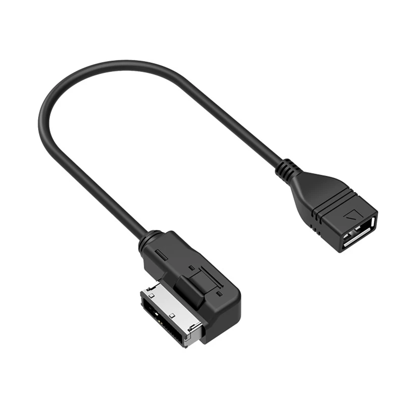 Cable adaptador USB multimedia compatible con Audi AMI MMI VW Skoda SuperB MDI USB Audio para coche adaptador de interfaz de música MP3 A3 Golf MK7 MK6 GTI