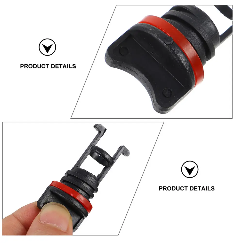 

3pcs Nylon Kayak Drain Plugs Threaded Boat Scupper Bungs With Rubber Gasket For Hull Waterproof Canoe Replacement Stopper