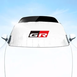 Car Windshield Sunshade Cover Auto Accessories For TOYOTA GR Yaris Sport Gazoo Racing Corolla Supra 86 Hilux C-HR Cross Prius