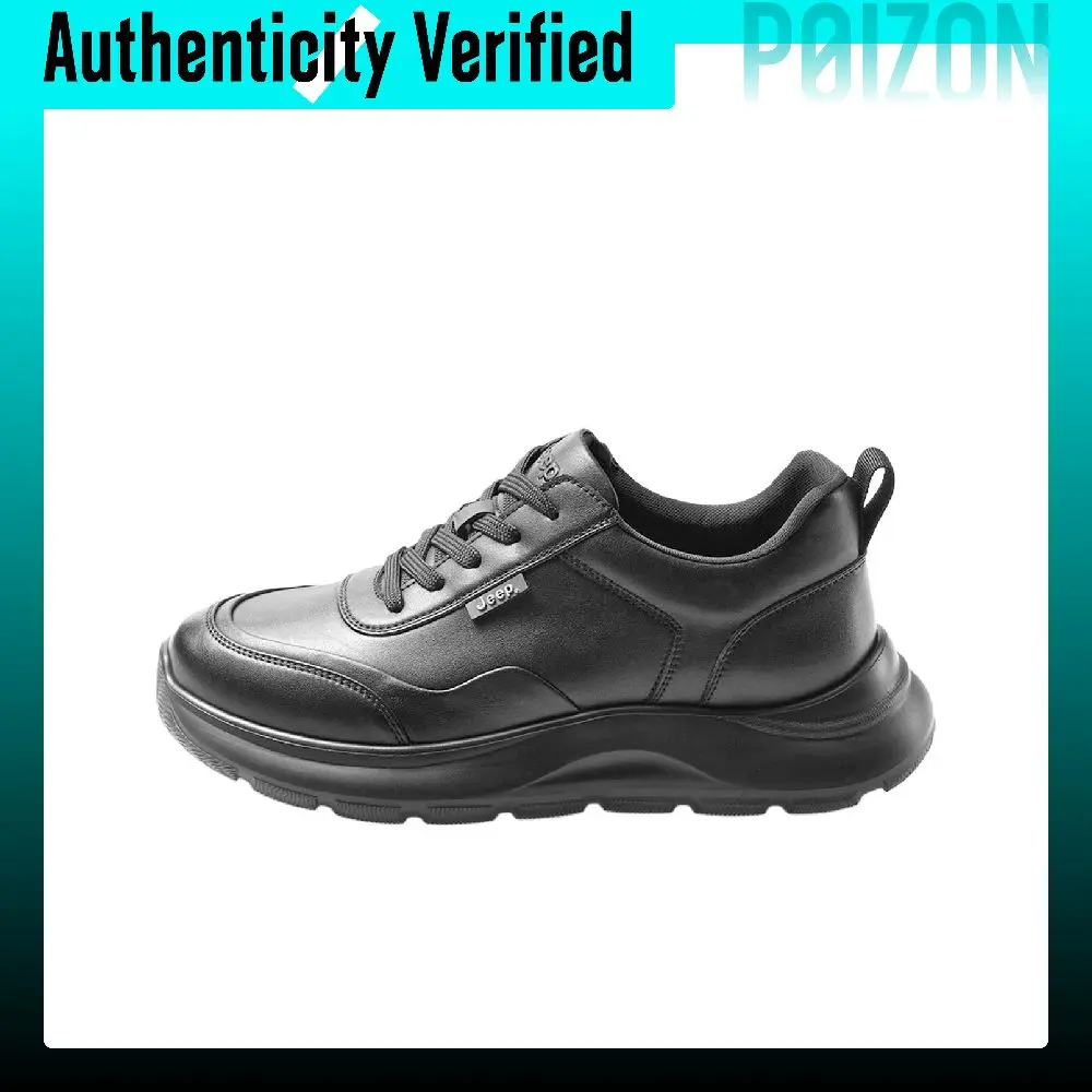 Jeep Cow Split Leather Low top Casual Shoes Men's P553M13562