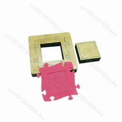 Photo Frame puzzle, wooden die, cutting dies, scrapbooking, c2538, new