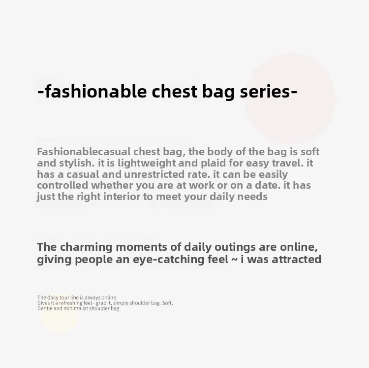 Neue Einfarbig Lässige Umhängetasche Leichte Wasserdichte Nylon Unisex Schulter Sling Rucksack Große Kapazität Reisetasche – Detail 4