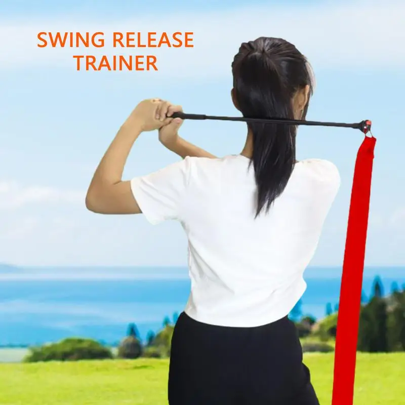 Golf Swing Training Aid Golf sound swing Colored Ribbon trainer Tool Improve hitting distance accuracy Golf Equipment