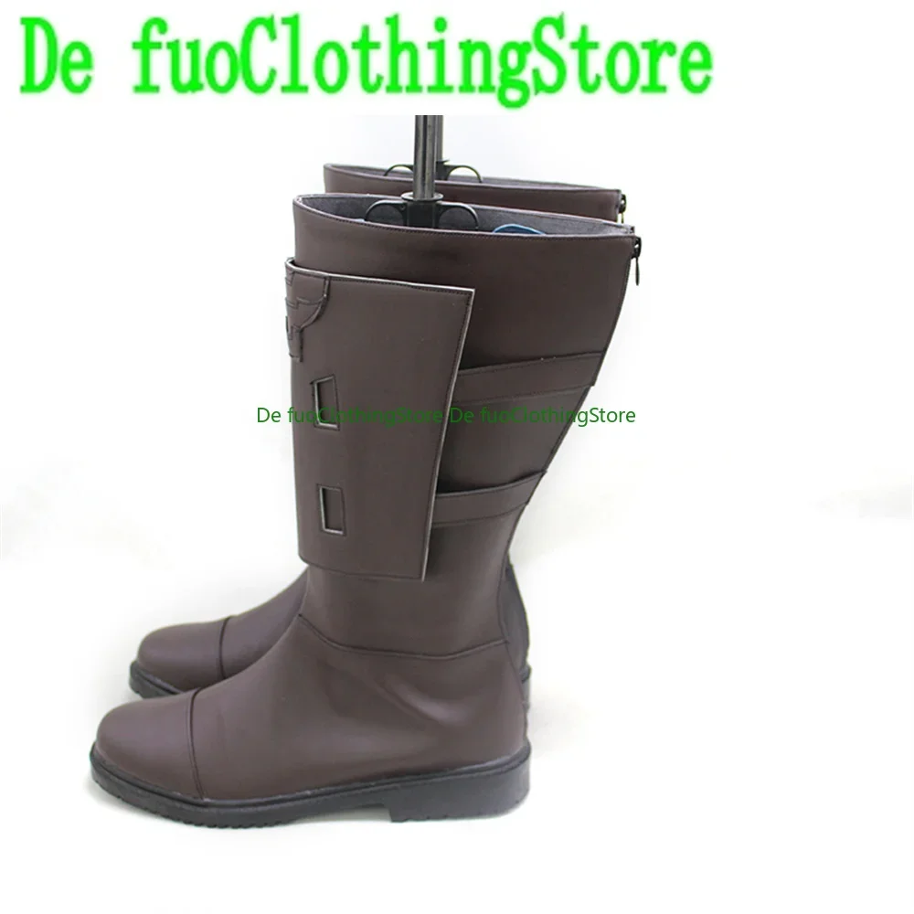 ファイナルファンタジー XIV リアルム・リボーン FF14 サンクレッド コスプレ靴 ブーツ ゲーム アニメ パーティー ハロウィン クリスマス DefuoClothing 靴店