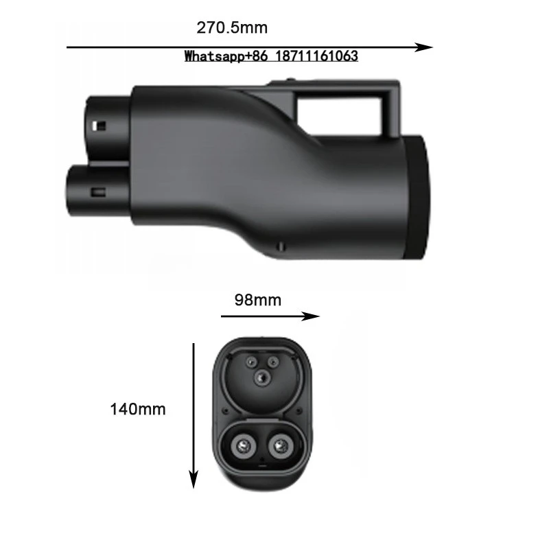 

New EV Charger Adapter Fast Charging Station CHAdeMO to CCS2 Adaptor Plug 250A Fast EV Charger CCS2 ToCHAdeMO Connector