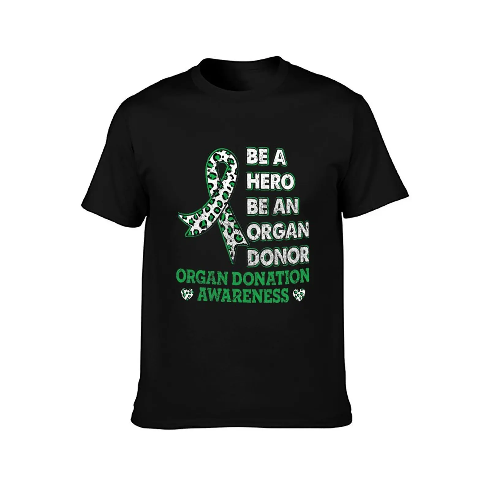 Be A Hero Be An Organ Donor Costume Organ Donation Awareness T-Shirt custom t shirt shirts graphic tee Men's t-shirts