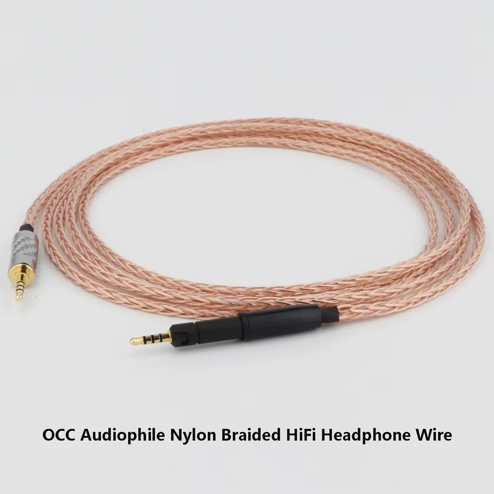 

Audio-Technica Upgrade Cable for ATH-M50x/M40x/M70x/M60x | OCC Audiophile Nylon Braided HiFi Headphone Wire