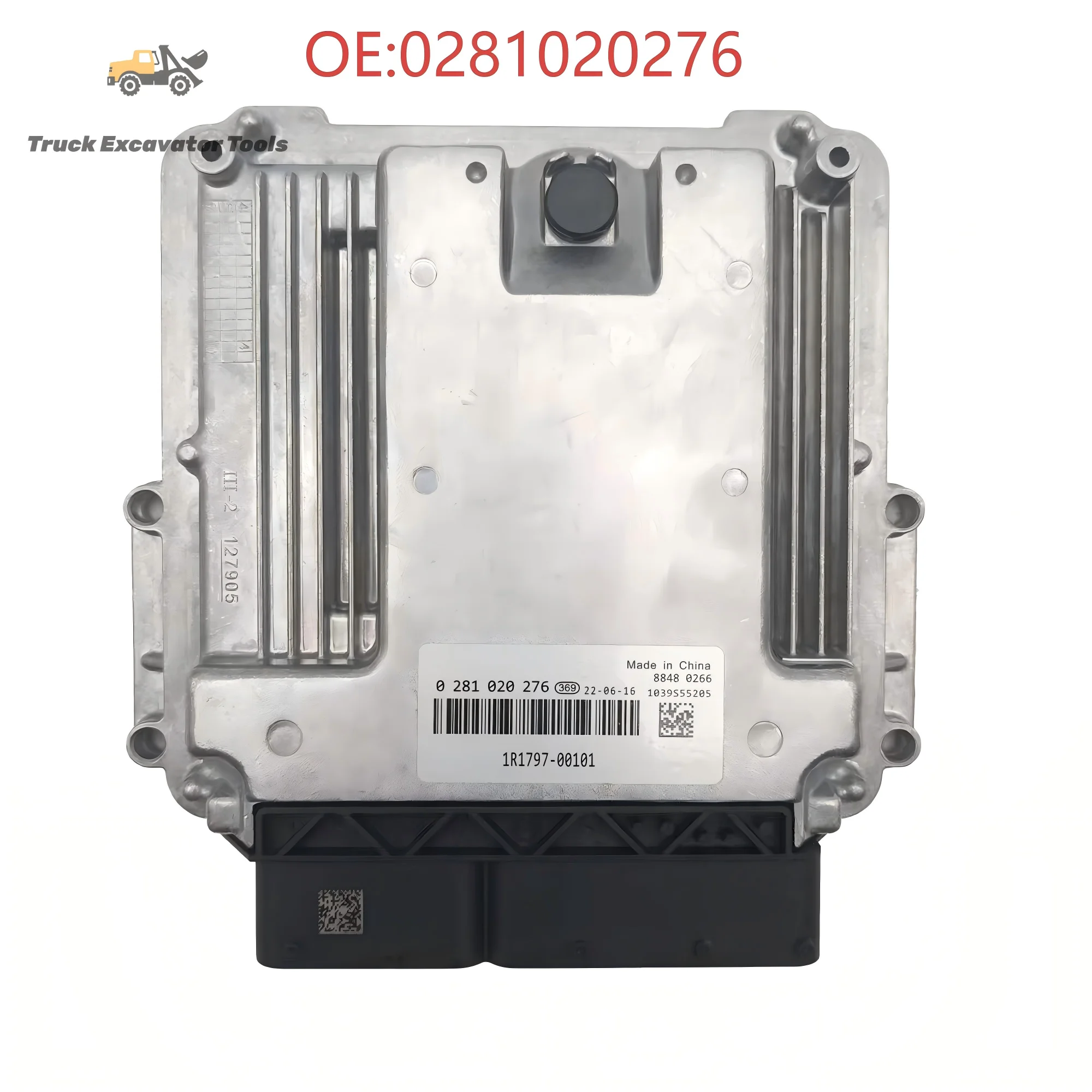 

0281020276 1R1797-00101 Компьютерная плата двигателя ЭБУ Электронный блок управления, совместимый для Yanmar, Weichai без программы