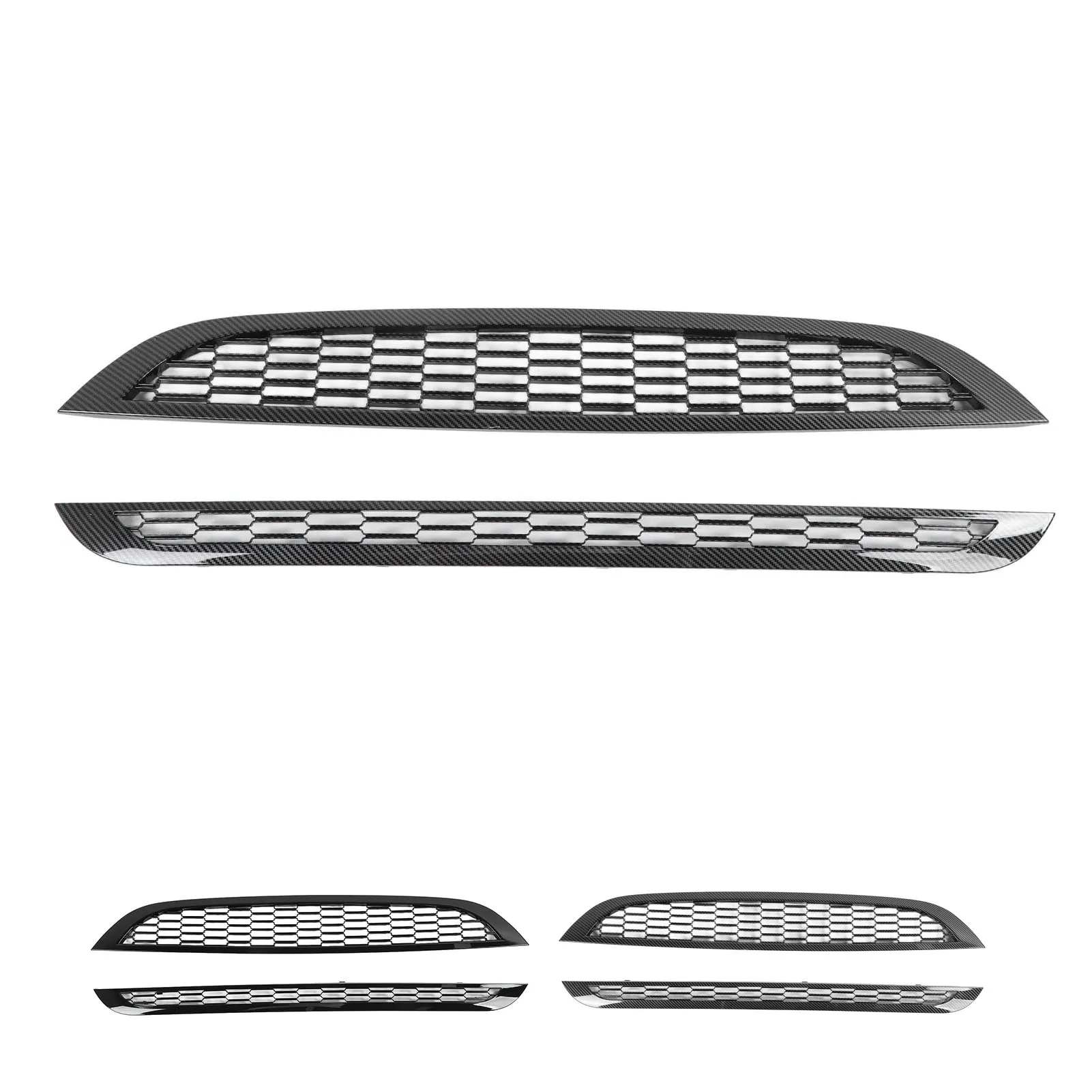 

Car Front Grill Guard Grille Inserts Mesh Air Inlet Vent Cover Bumper Grid Filter For MiniCooper R50 R52 R53 2001-2006