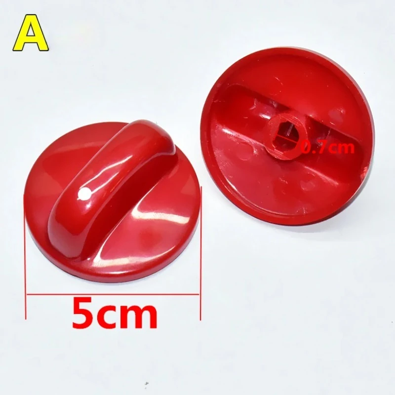 2PCS Universal Plastic Handle Gas Stove Replacement Control Switch Knob Range Oven Knob For Cooking Stove Repair Accessories