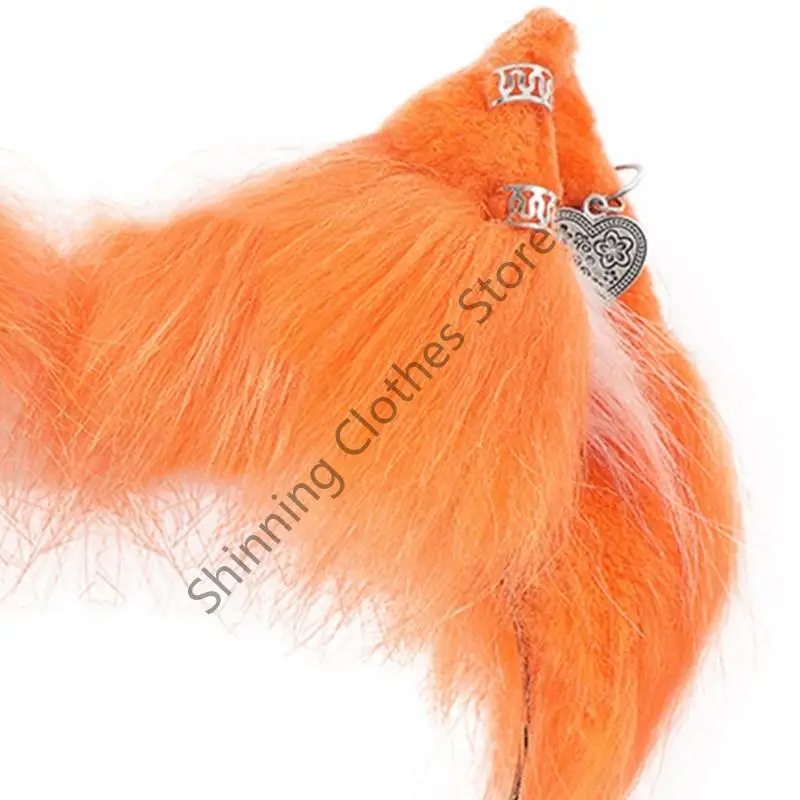 M68A لينة أفخم الحيوان الأذن رباط شعر تصميم خفيف الوزن تأثيري ملحق زي الحدث