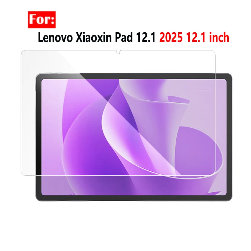 2PCS Tempered Glass Film For Lenovo Xiaoxin Pad 12.1 inch 2025 9H HD Anti Scratch Screen Protector TB365FC 12.1