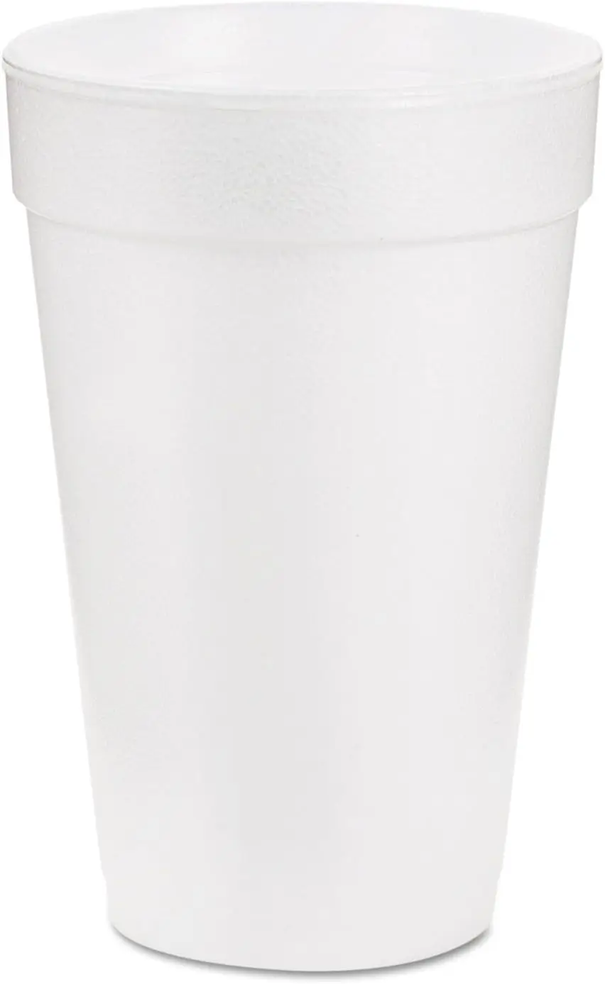 

Container Corp. 16J16 Foam Cups, 16 oz., White (Pack of 1000)