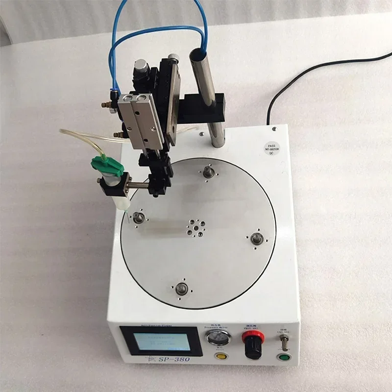 3 Axis Glue Dispenser 331H Automatic Round Circle Liquid Dispensing Machine  Melt Adhesive for Phone Frame Mobile Screen Repair