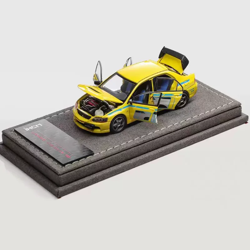 IHCM 1:64 Scale Lancer EVO IX GSR Alloy Car Model Souvenir Toy Desktop Creative Exquisite Gift Scene Simulation