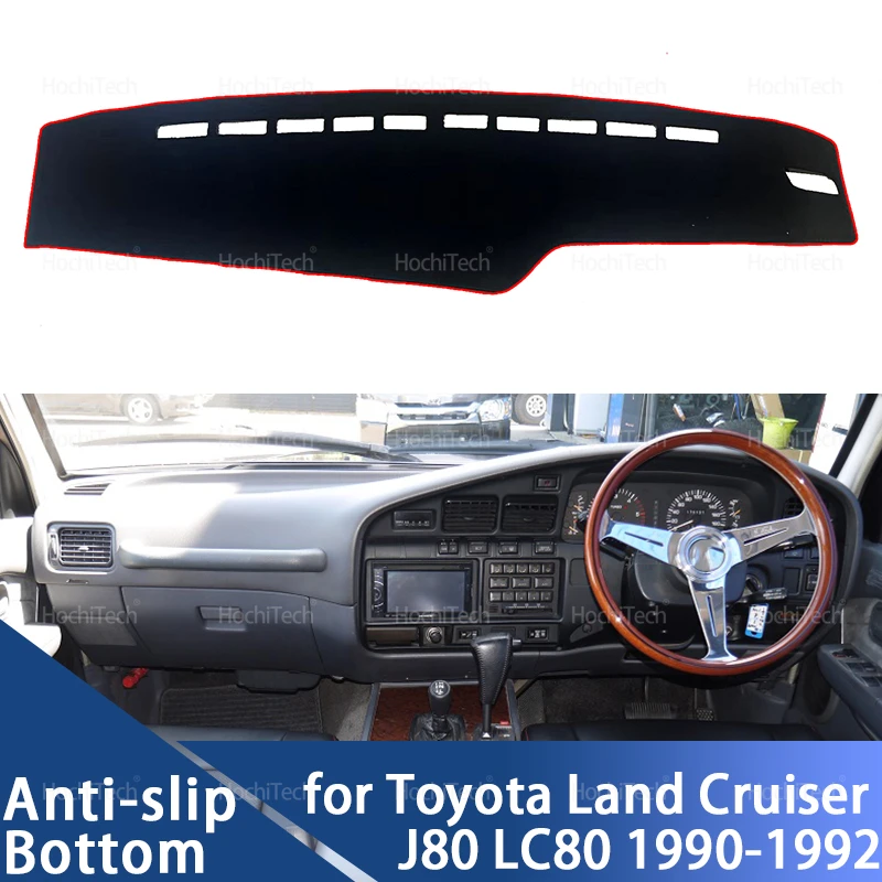 

For Toyota Land Cruiser J80 LC80 Pre-Facelift 1990 1991 1992 Car Dashboard Cover Dash Board Mat Carpet Pad Sunshade Cape Cushion